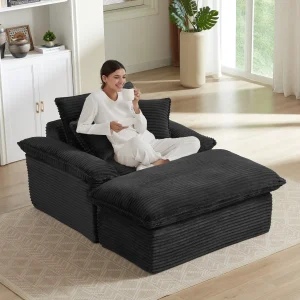 51.97 inch modern comfortable lounge chair