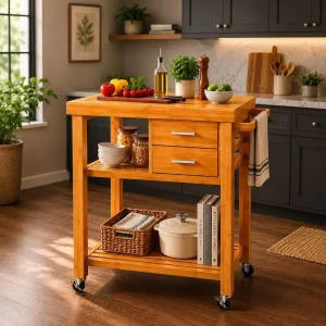 Rolling Kitchen Island Cart